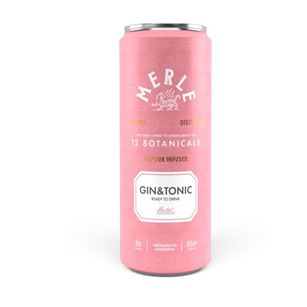 Gin Tonica Merle Lata 355ml