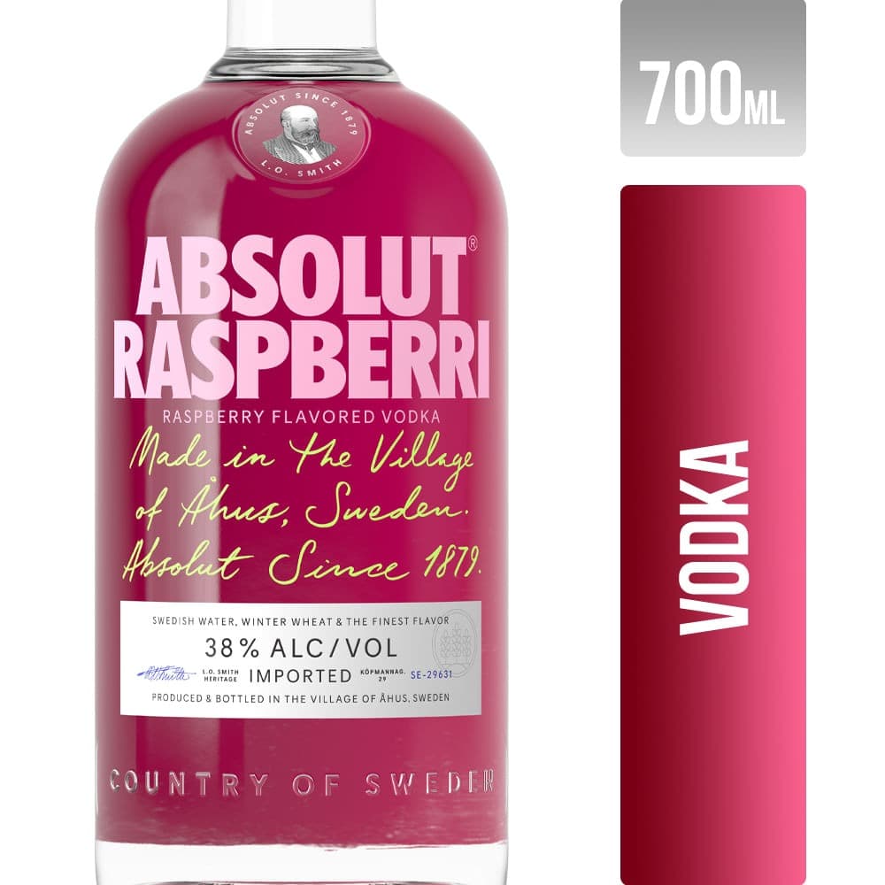 Vodka Absolut Raspberry 750ml