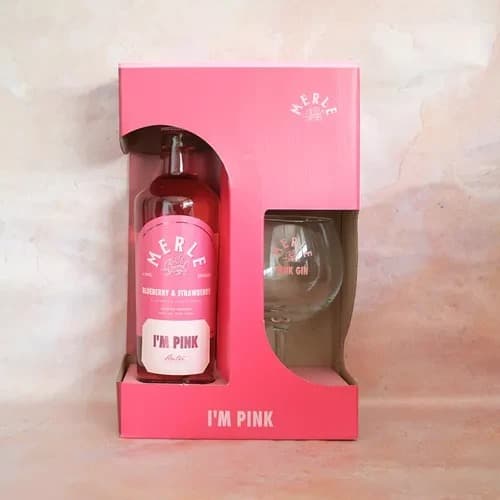 Gin Merle Pinkgift Pack Con Copon