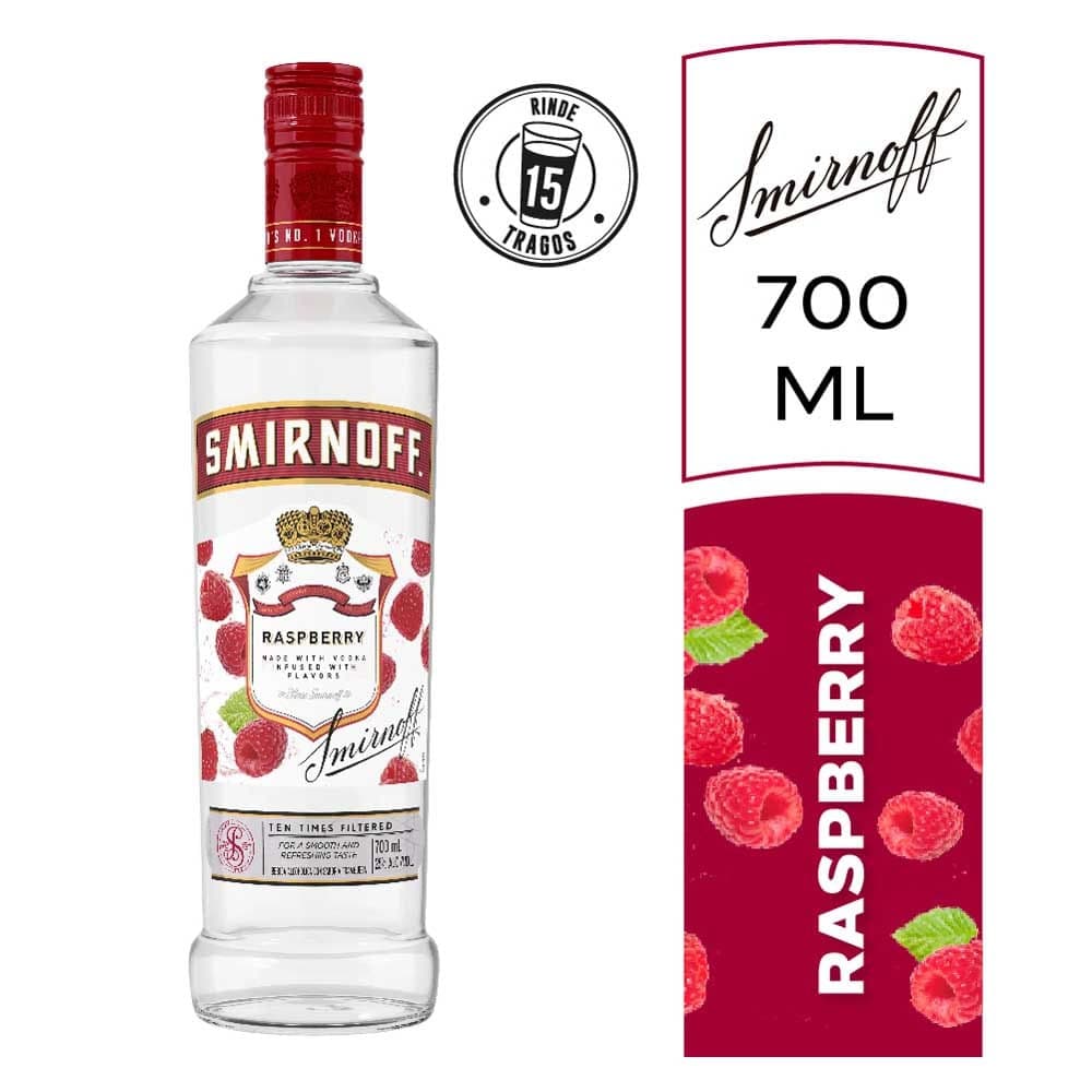 Vodka Smirnoff Raspberry 700ml