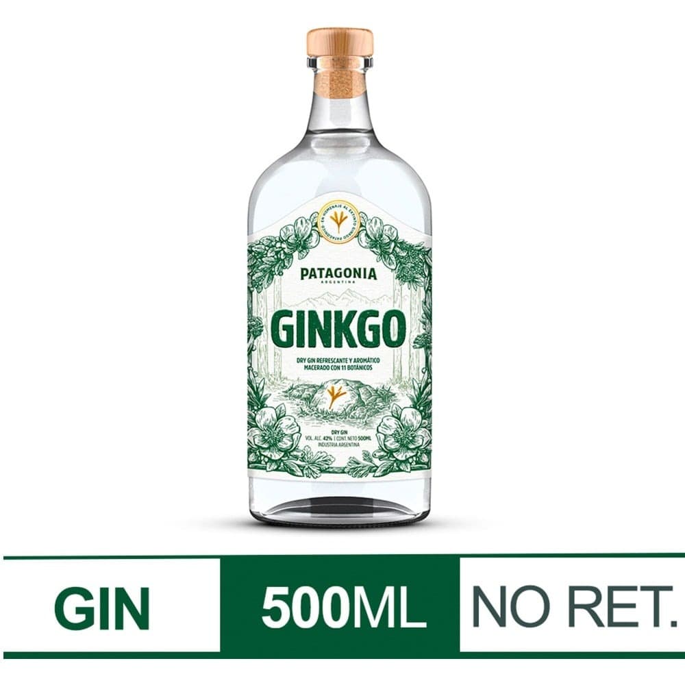 Gin Ginco Patagonia London Dry X 500cc