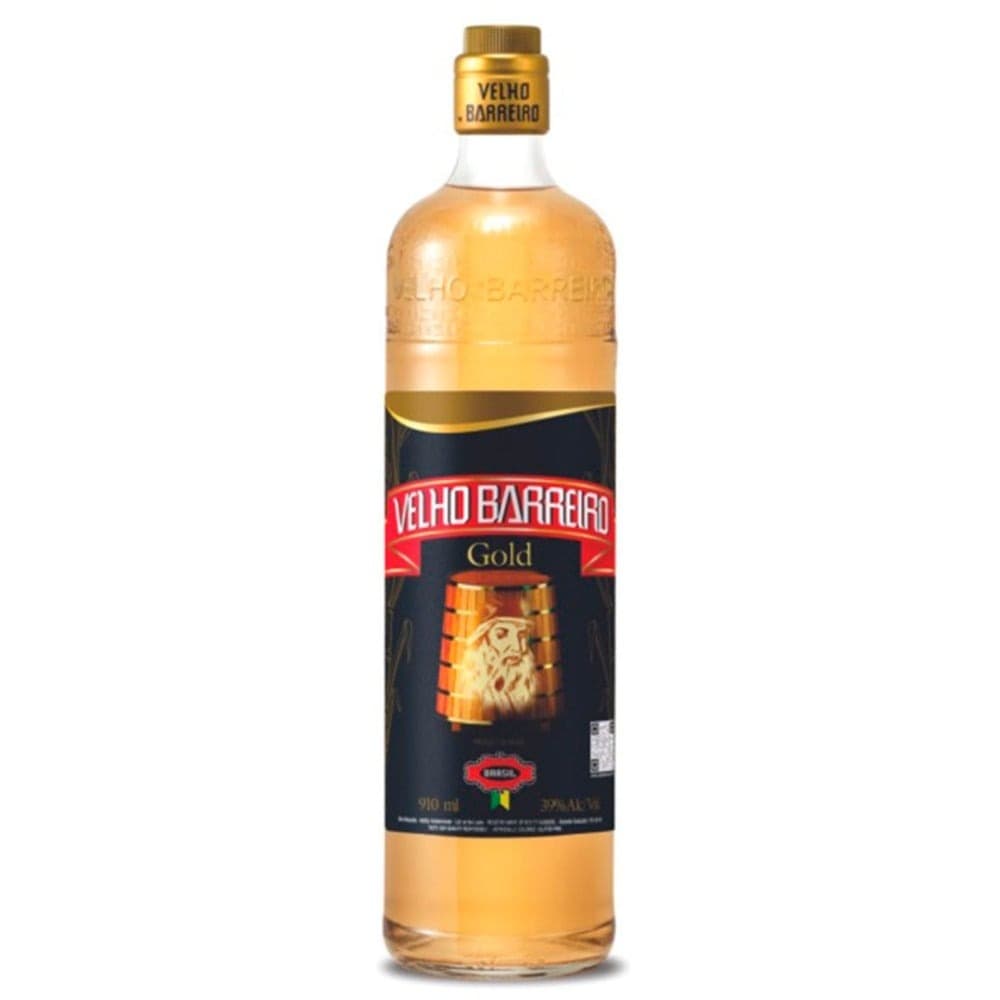 Cachaca Velho Barreiro Gold 910ml