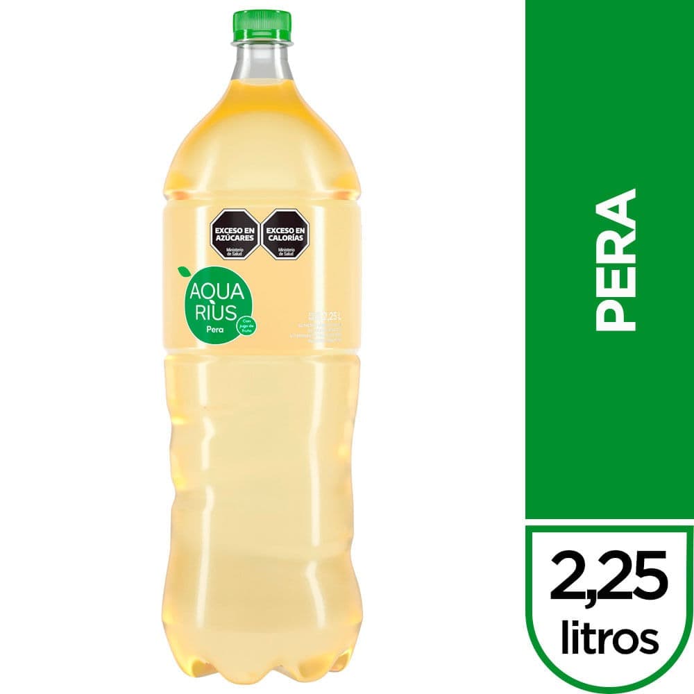 Agua Saborizada Aquarius Pera 2250ml