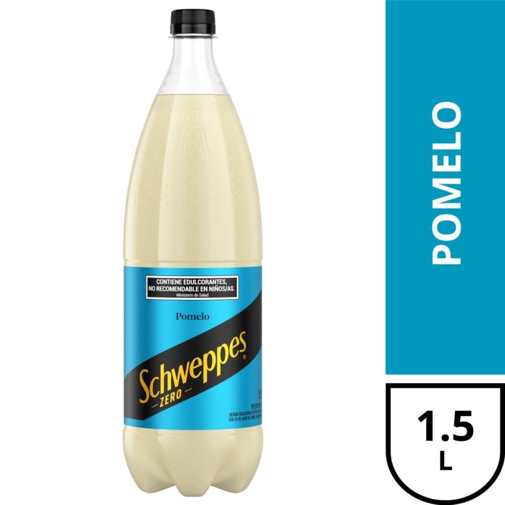 Gaseosa Schweppes Pomelo Zero 1500ml