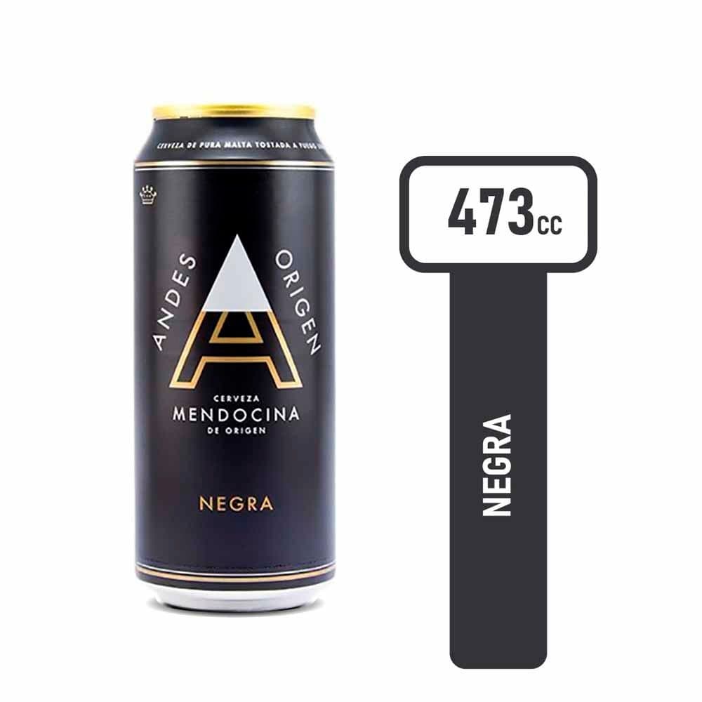 Cerveza Andes Negra Lata 473ml