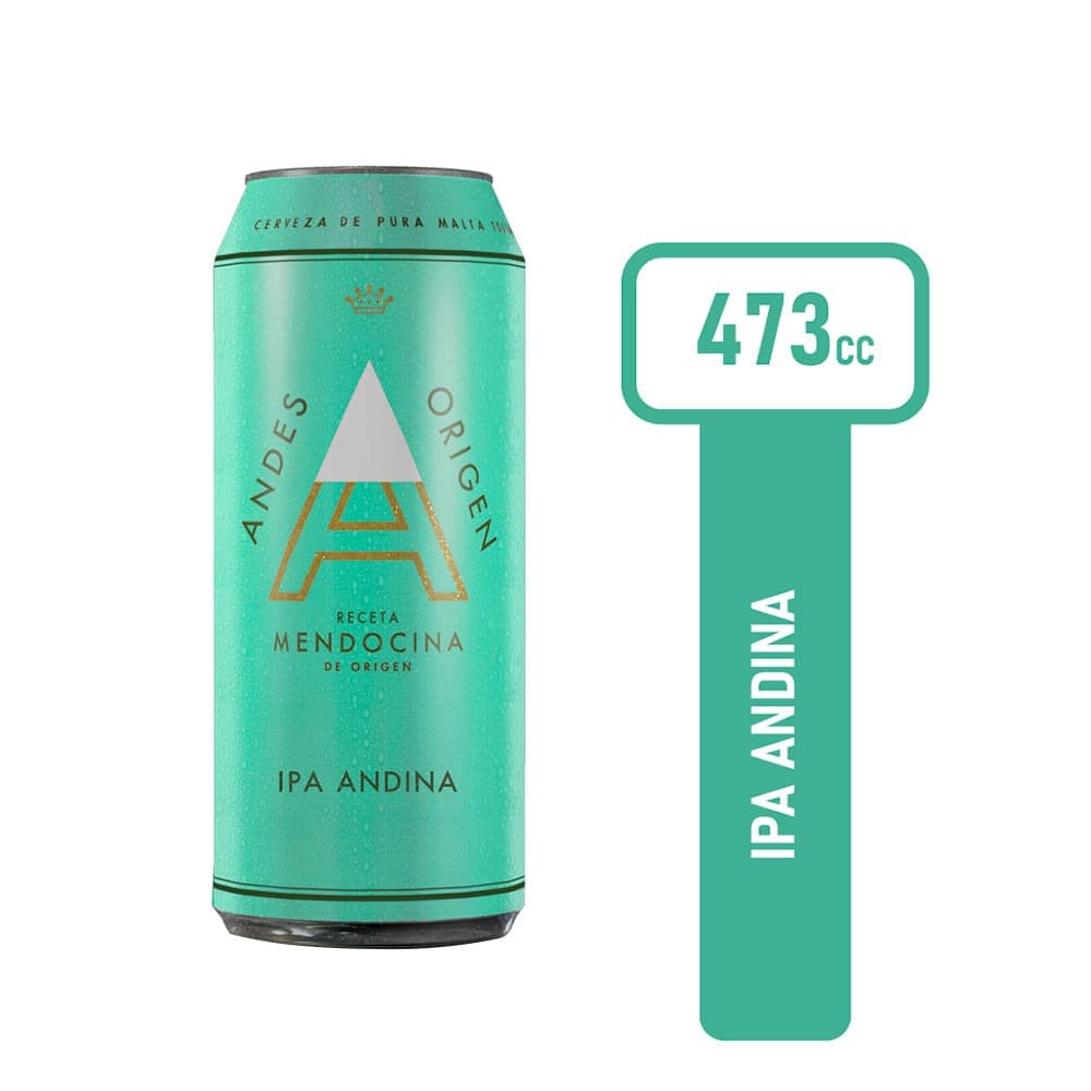 Cerveza Andes Ipa Lata 473ml