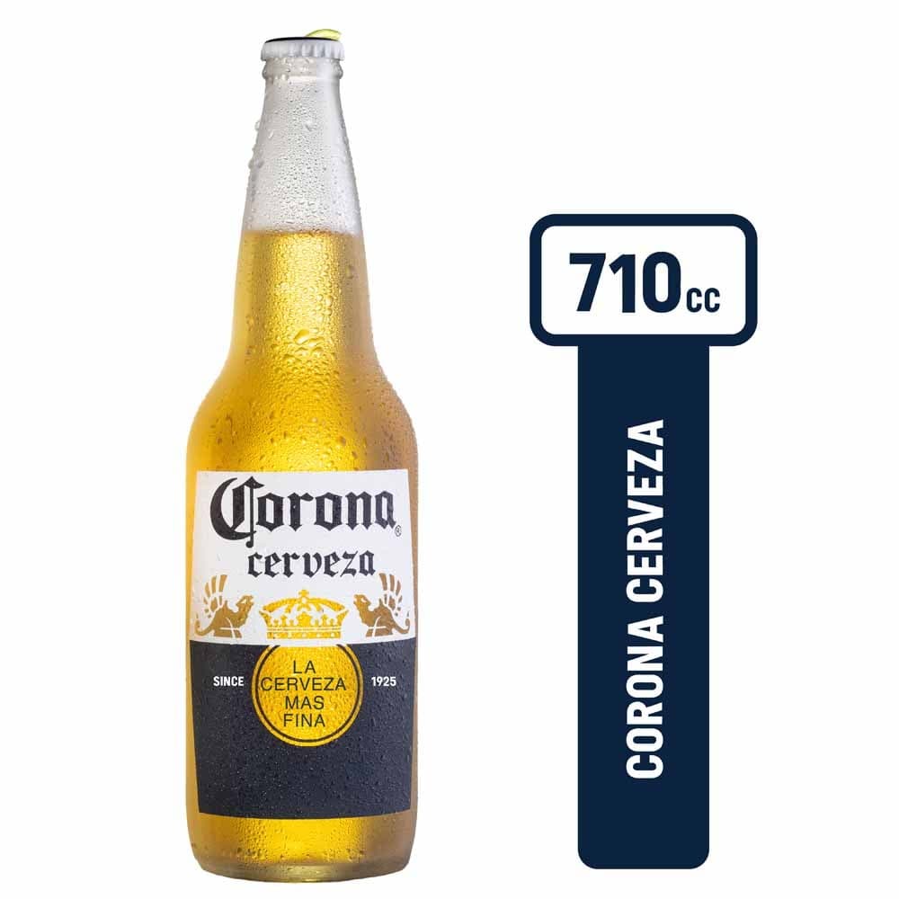 Cerveza Corona Rubia 710ml
