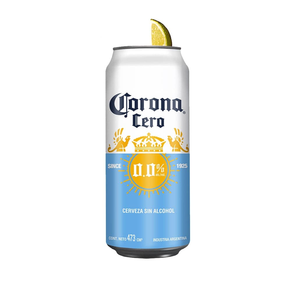 Cerveza Corona Cero Lata 473ml
