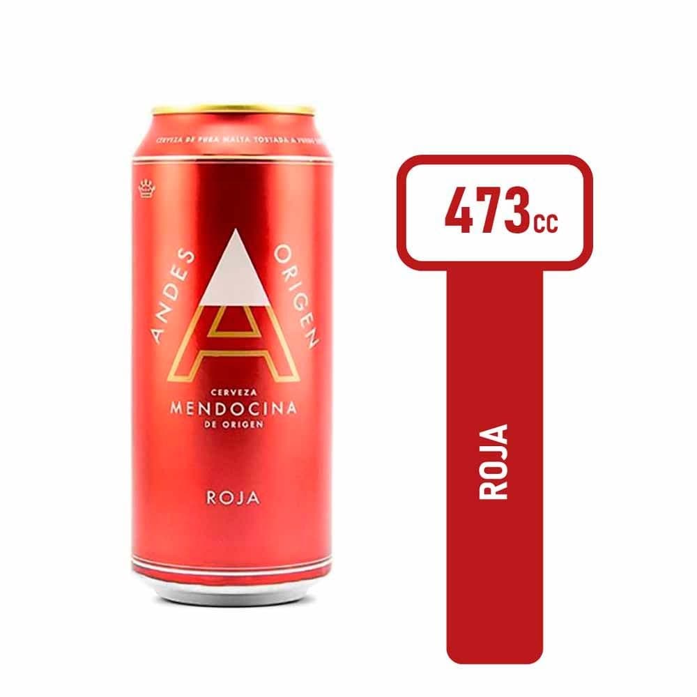 Cerveza Andes Roja Lata 473ml