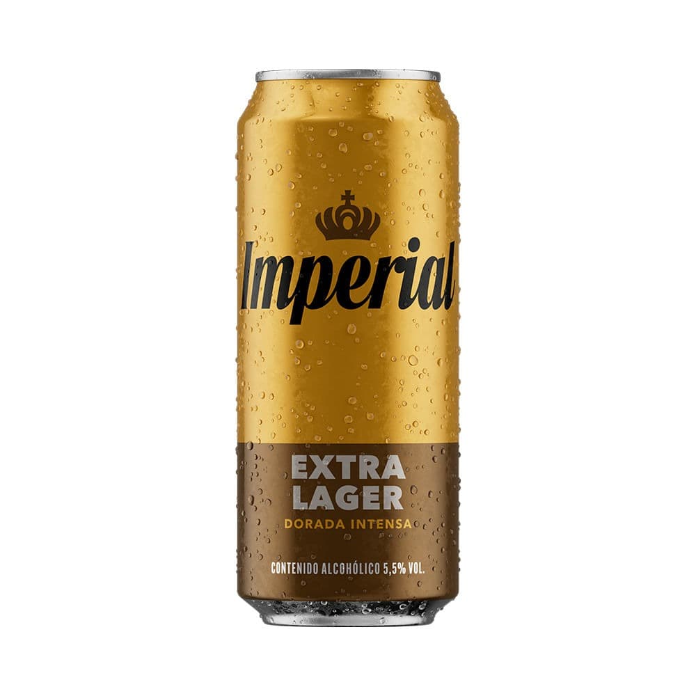 Cerveza Imperial Extra Lager Lata 473ml