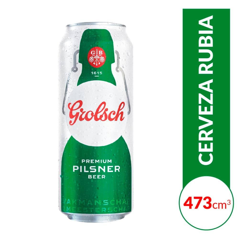 Cerveza Grolsch Lata 473ml