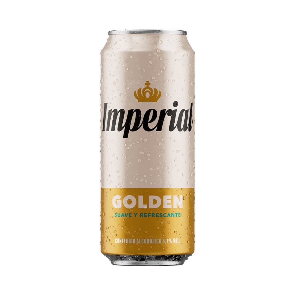 Cerveza Imperial Golden Lata 473ml