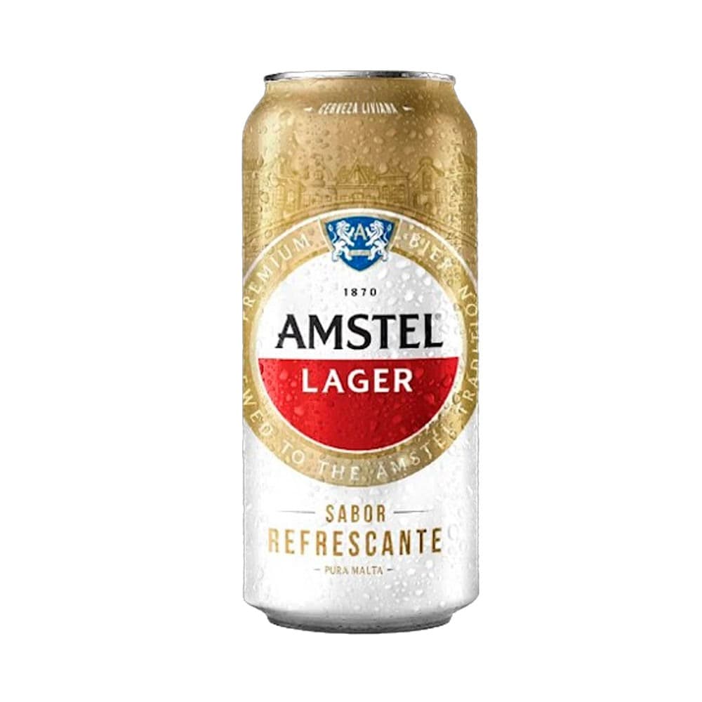 Cerveza Amstel Lata 473ml