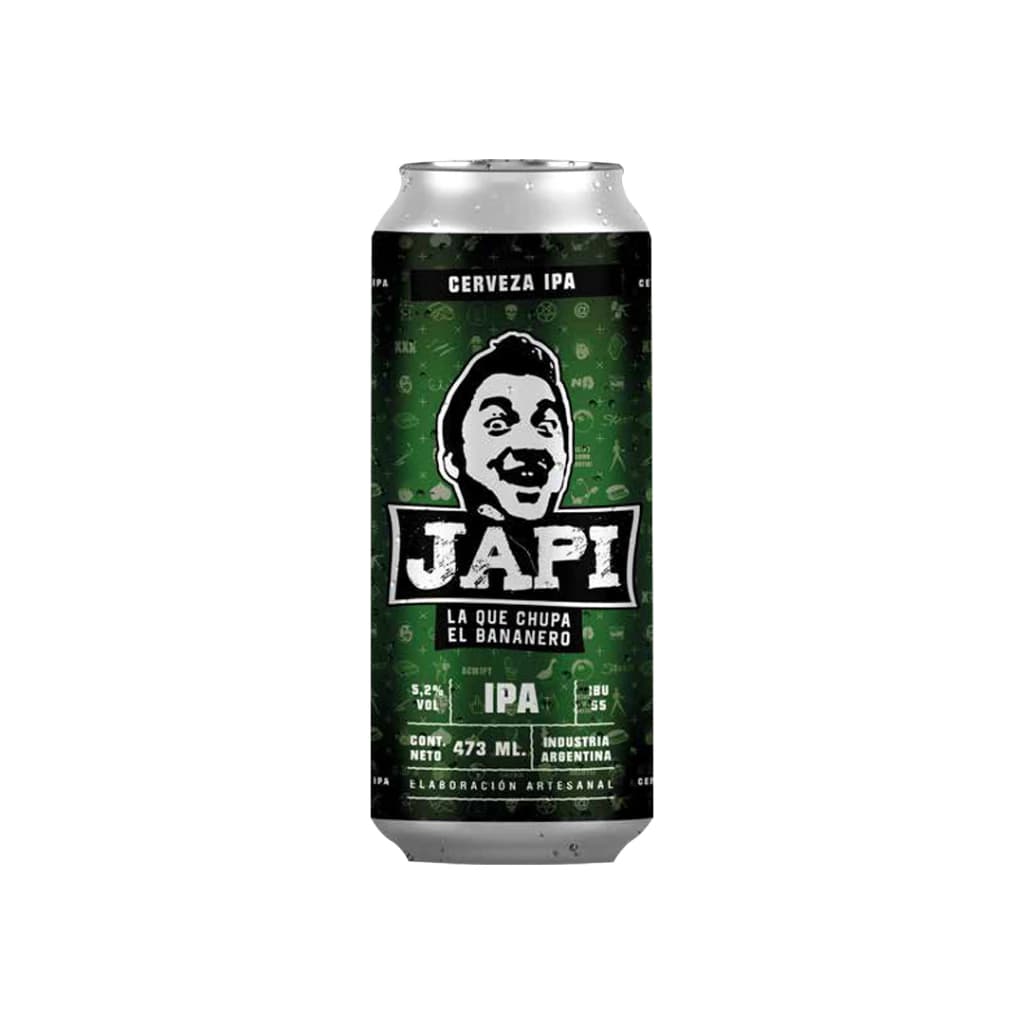 Cerveza Japi Ipa Lata 473ml