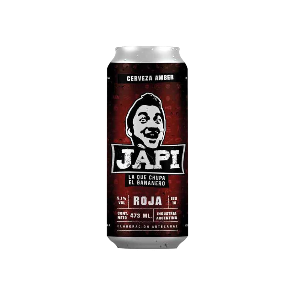 Cerveza Japi Roja Lata 473ml